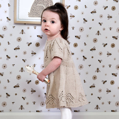 Bernat Fairy Leaves Dress Softee Baby Cotton