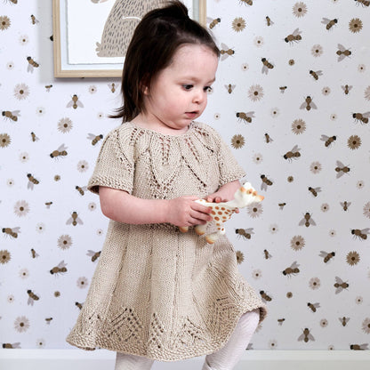 Bernat Fairy Leaves Dress Softee Baby Cotton