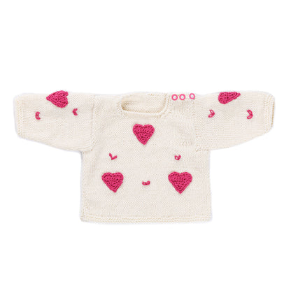Bernat Heart Baby Pullover to Knit Bernat Heart Baby Pullover to Knit