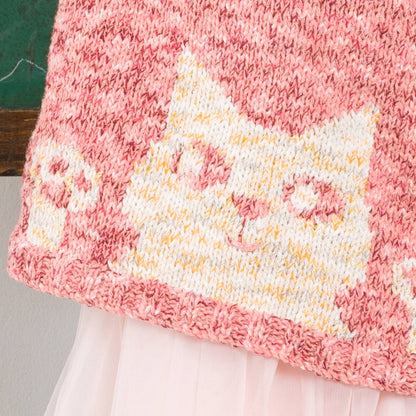 Bernat Purrfect Knit Pullover Bernat Purrfect Knit Pullover