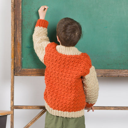 Bernat Cozy Kid Crochet Jacket Bernat Cozy Kid Crochet Jacket