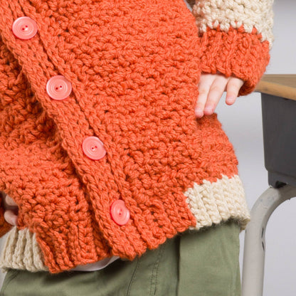 Bernat Cozy Kid Crochet Jacket Bernat Cozy Kid Crochet Jacket