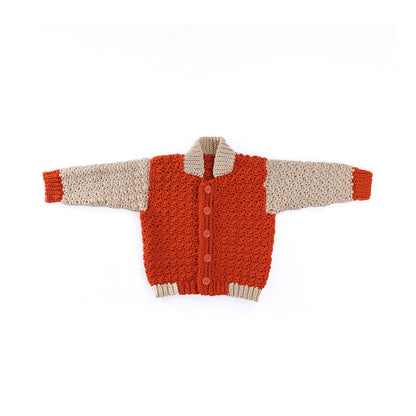 Bernat Cozy Kid Crochet Jacket Bernat Cozy Kid Crochet Jacket