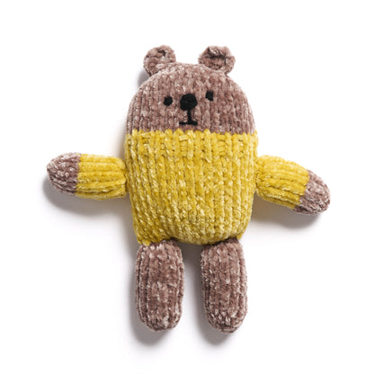 Bernat Knit Velvet Bears Bernat Knit Velvet Bears