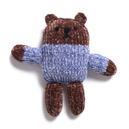 Bernat Knit Velvet Bears Bernat Knit Velvet Bears