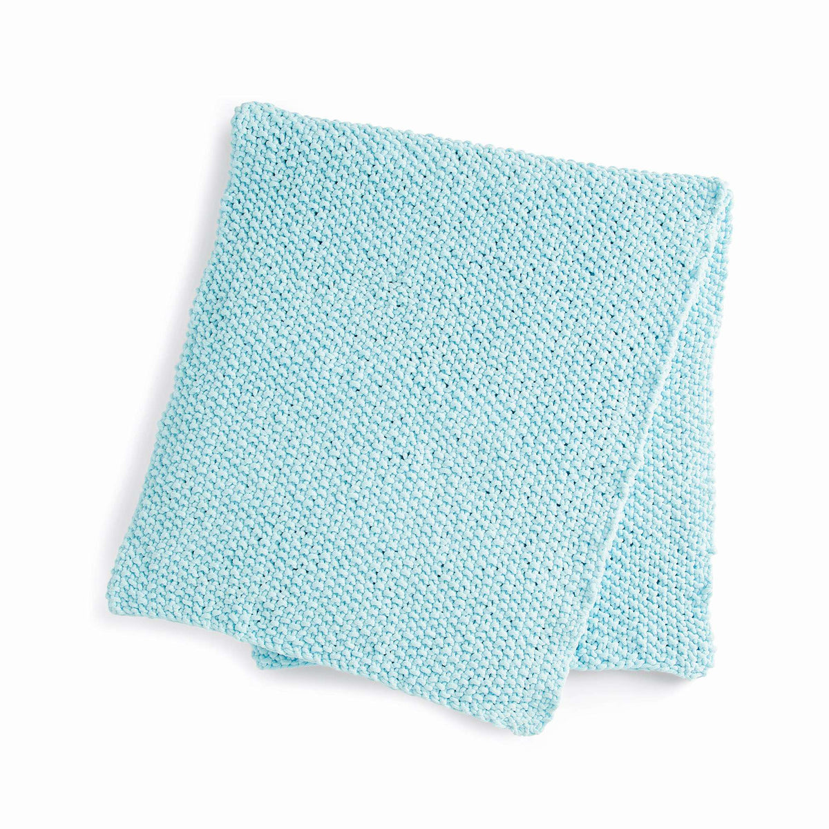 Knit Blanket made in Bernat Plush Big Yarn