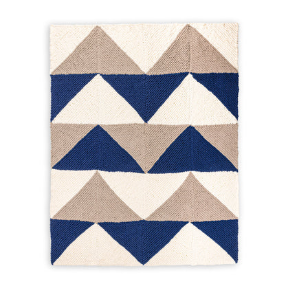 Bernat Knit Mountain Peaks Blanket Bernat Knit Mountain Peaks Blanket