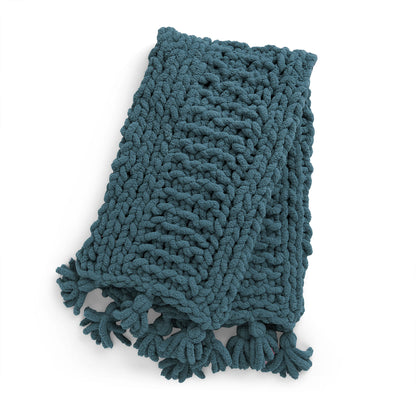 Bernat Cozy Does It Garter Knit Blanket Bernat Cozy Does It Garter Knit Blanket