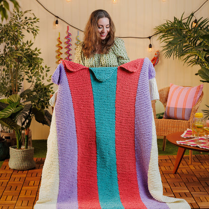 Bernat Knit Summer Scallops Blanket Bernat Knit Summer Scallops Blanket