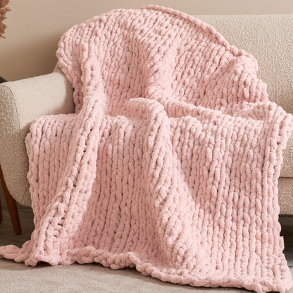 Bernat Nap Trapped Stocking Stitch Knit Blanket Bernat Nap Trapped Stocking Stitch Knit Blanket
