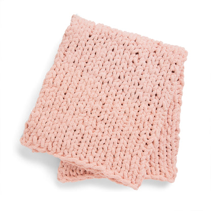 Bernat Nap Trapped Stocking Stitch Knit Blanket Bernat Nap Trapped Stocking Stitch Knit Blanket