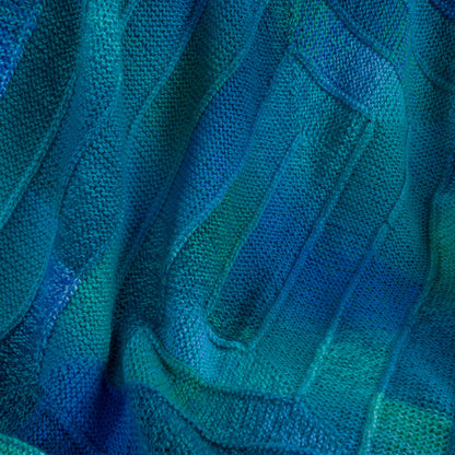 Bernat Concentric Calm Knit Blanket Bernat Concentric Calm Knit Blanket