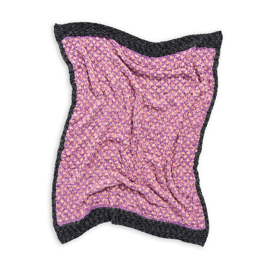 Bernat Twinkle Twinkle Mosaic Knit Blanket