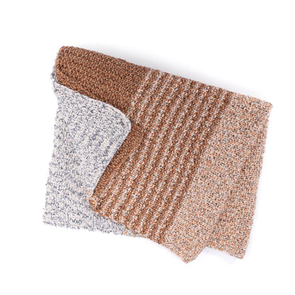 Bernat Shifting Sands Knit Blanket Bernat Shifting Sands Knit Blanket