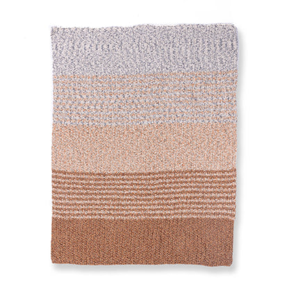 Bernat Shifting Sands Knit Blanket Bernat Shifting Sands Knit Blanket
