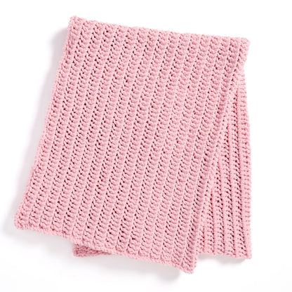 Bernat Beginner Eyelet Bliss Knit Blanket Bernat Beginner Eyelet Bliss Knit Blanket