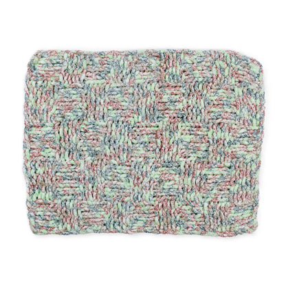 Bernat Bold Knit Textured Check Blanket Bernat Bold Knit Textured Check Blanket