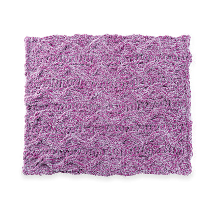 Bernat Shadow Cable Blanket Bernat Shadow Cable Blanket