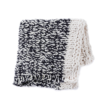 Bernat Go With the Flow Table Knit Blanket Bernat Go With the Flow Table Knit Blanket