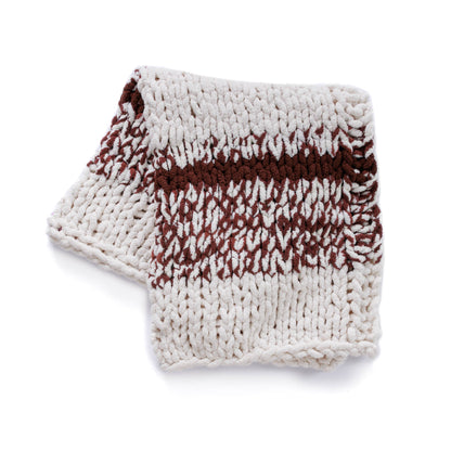 Bernat Simple Striping Table Knit Blanket Bernat Simple Striping Table Knit Blanket