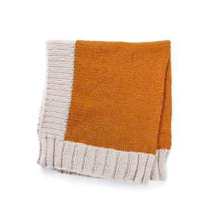 Bernat Wide Border Knit Blanket Bernat Wide Border Knit Blanket