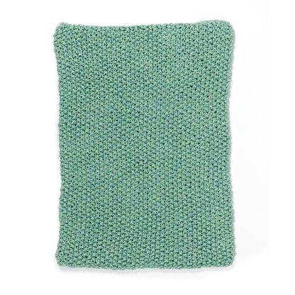 Bernat Flowers & Seed Stitch Knit Blanket Bernat Flowers & Seed Stitch Knit Blanket