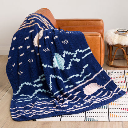 Bernat Sunkissed Knit Blanket Bernat Sunkissed Knit Blanket