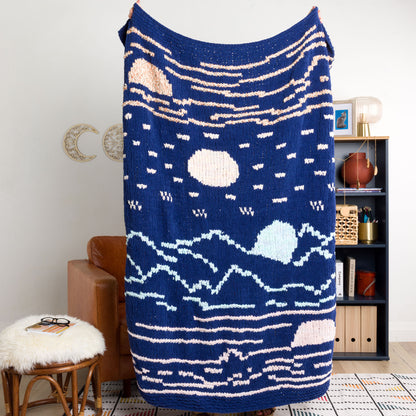 Bernat Sunkissed Knit Blanket Bernat Sunkissed Knit Blanket