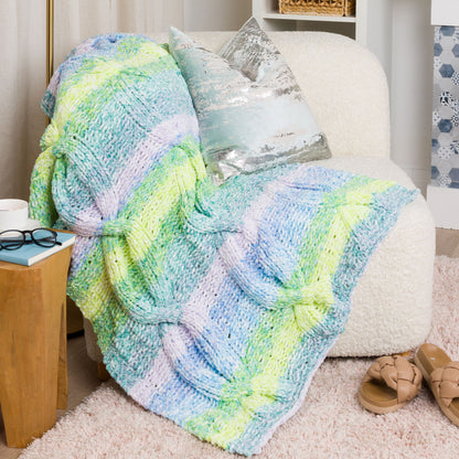 Bernat Cable Cloud Knit Blanket Bernat Cable Cloud Knit Blanket