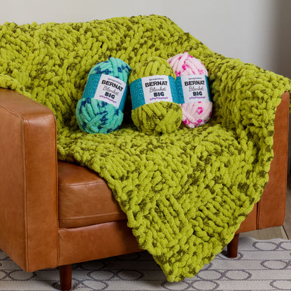 Bernat Woven Warmth Knit Blanket Bernat Woven Warmth Knit Blanket