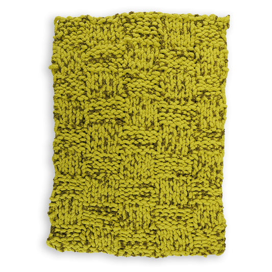 Bernat Woven Warmth Knit Blanket
