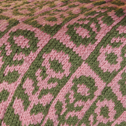 Bernat Cottage Blooms Knit Blanket Bernat Cottage Blooms Knit Blanket