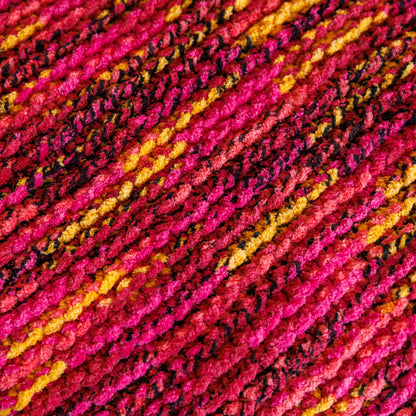 Bernat Tilted Spectrum Knit Blanket Bernat Tilted Spectrum Knit Blanket