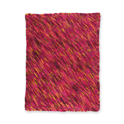 Bernat Tilted Spectrum Knit Blanket Bernat Tilted Spectrum Knit Blanket