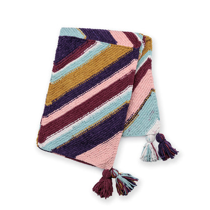 Bernat Quarter Stripes Knit Blanket Bernat Quarter Stripes Knit Blanket