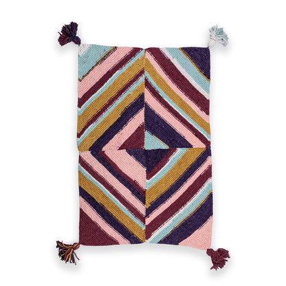 Bernat Quarter Stripes Knit Blanket Bernat Quarter Stripes Knit Blanket