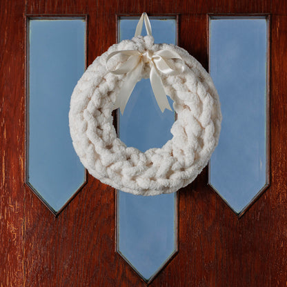 Bernat Table Knit Rustic Wreath Bernat Table Knit Rustic Wreath