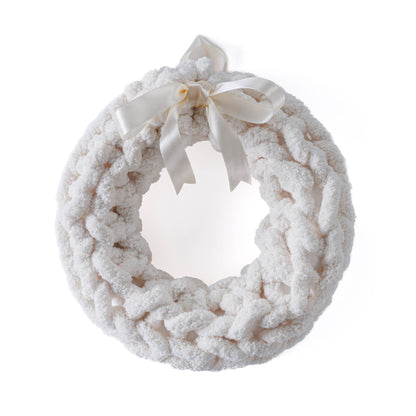Bernat Table Knit Rustic Wreath Bernat Table Knit Rustic Wreath