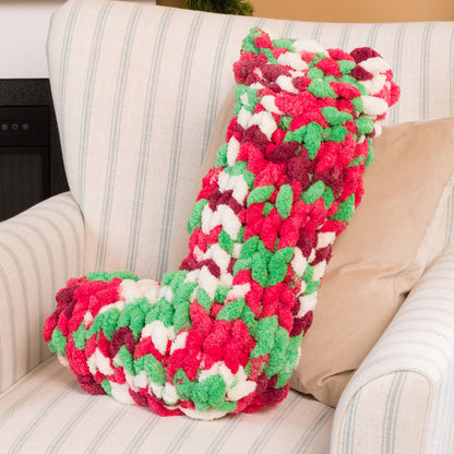 Bernat Very Merry Knit Stocking Bernat Very Merry Knit Stocking