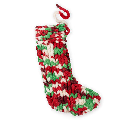 Bernat Very Merry Knit Stocking Bernat Very Merry Knit Stocking
