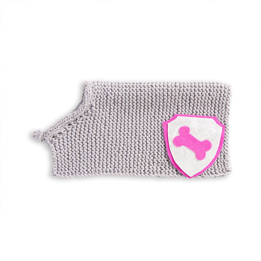 Knit Mantle made in Bernat Yarn