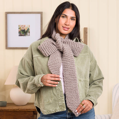 Bernat Edgepoint Knit Scarf Bernat Edgepoint Knit Scarf