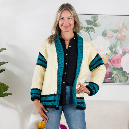 Bernat Knit Library Cardigan Bernat Knit Library Cardigan