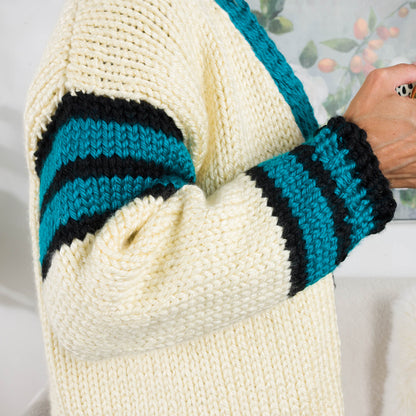 Bernat Knit Library Cardigan Bernat Knit Library Cardigan