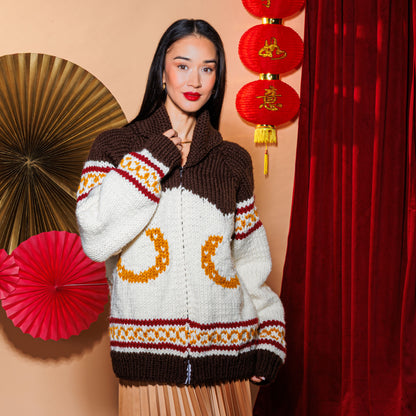 Bernat Giddy Up Knit Jacket Bernat Giddy Up Knit Jacket