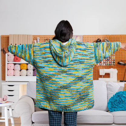 Bernat Couch Lounger Knit Hoodie Bernat Couch Lounger Knit Hoodie