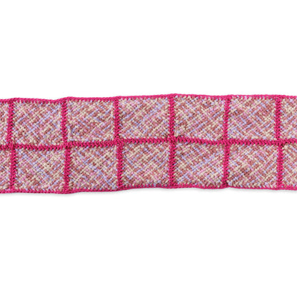 Bernat Woven Windowpane Scarf Bernat Woven Windowpane Scarf