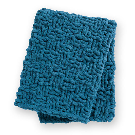 Craft Blanket made in Bernat Blanket Extra Thick Yarn