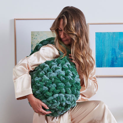 Bernat Finger Crochet Basket Bag Underbrush