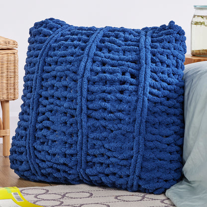 Bernat Willow Whisper Finger Knit Pillow Bernat Willow Whisper Finger Knit Pillow